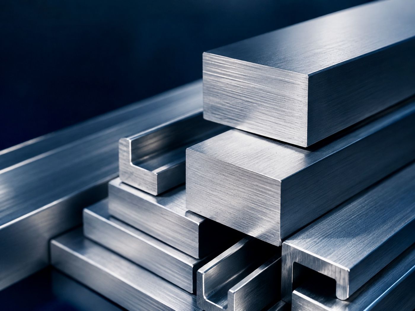 Aluminium - Knueppel und Strangpressprofile