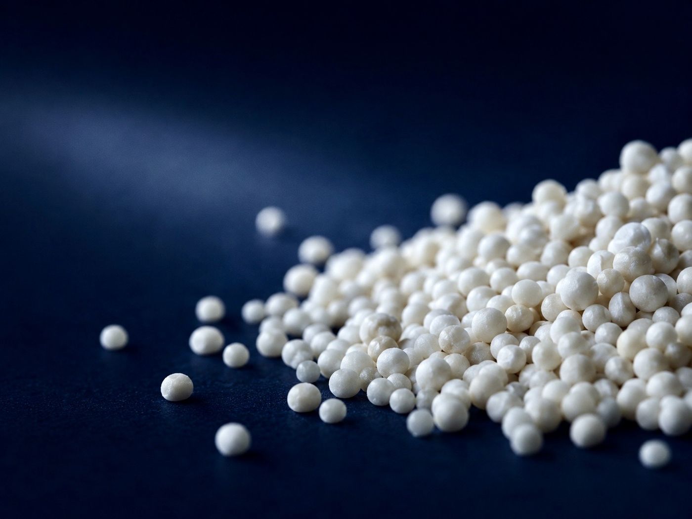 Geprillte Duengemittel-Granulate